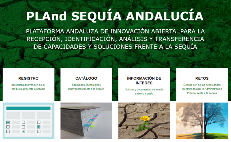 plataforma 'PLAnd SEQUÍA Andalucía’