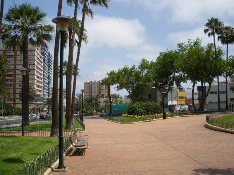 sistema de riego inteligente en 65 parques de Las Palmas de Gran Canaria