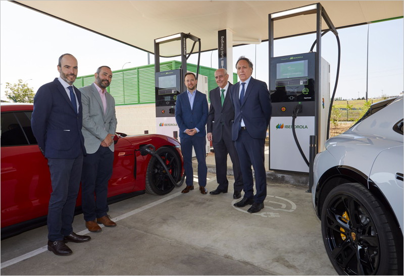 nueva estación de recarga ultrarrápida para vehículos eléctricos en Salamanca