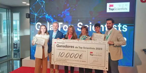 Un proyecto de guante sensorial, ganador del concurso ‘Top Scientists’ de Fundación 3M