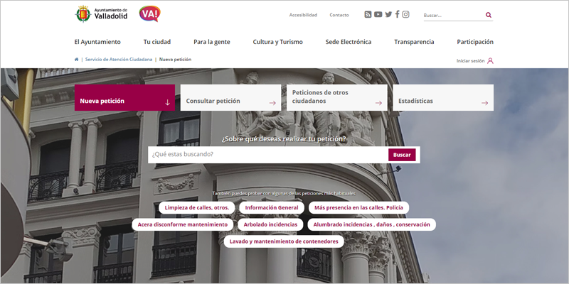 El Ayuntamiento de Valladolid cuenta con un nuevo canal digital de comunicación con la ciudadanía