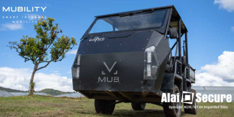 Los vehículos de MUB cuentan con tecnología de comunicaciones M2M/IoT de Alai Secure