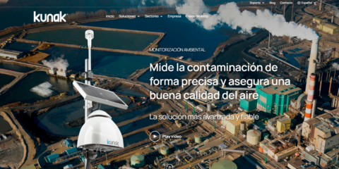 Kunak lanza su nueva página web con una imagen más moderna, visual, sencilla y limpia