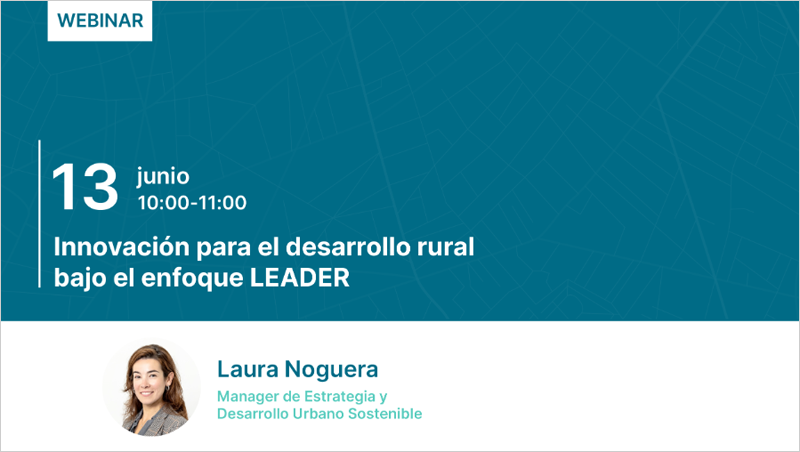 webinar ‘Innovación para el desarrollo rural bajo el enfoque LEADER’.