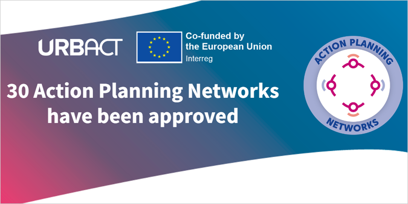 El programa europeo Urbact IV aprueba 30 redes de planificación de acción compuestas por ciudades