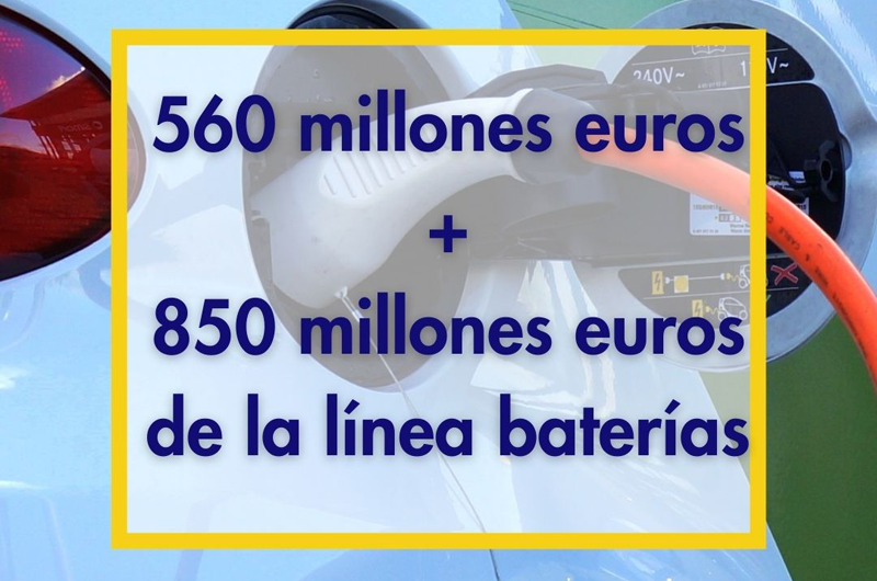 ayudas para la cadena de valor industrial del vehículo eléctrico y conectado