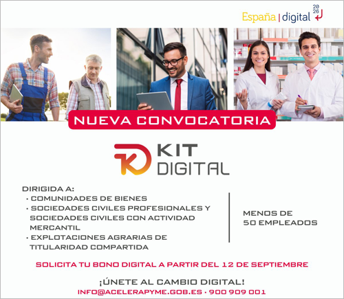 cuarta convocatoria de Kit Digital