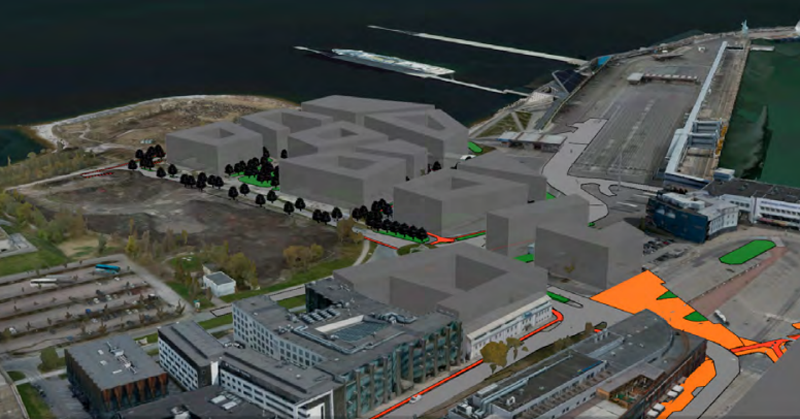 Planificación urbana tridimensional en Tallin