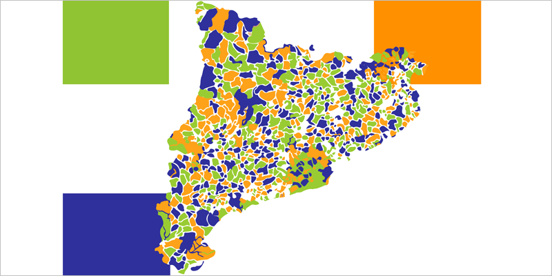 Nuevo mapa interactivo que muestra el despliegue de los fondos europeos Next Generation en Cataluña