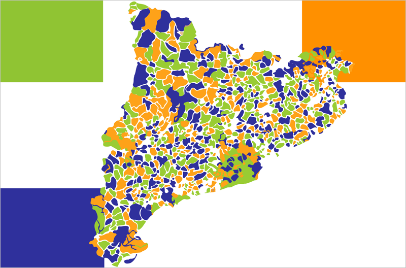 mapa interactivo del despliegue de los fondos europeos Next Generation en Cataluña