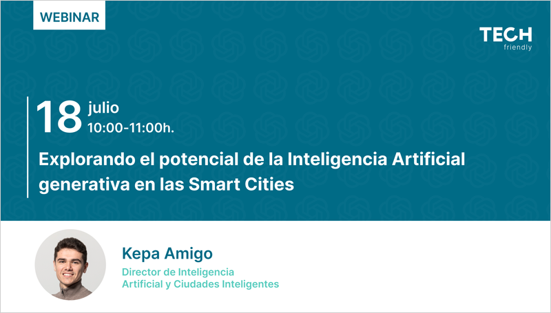 webinar ‘Explorando el potencial de la Inteligencia Artificial generativa en las Smart Cities’