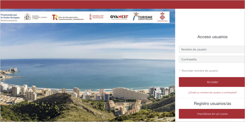 En marcha una plataforma de e-learning para impulsar la digitalización del turismo en Cullera