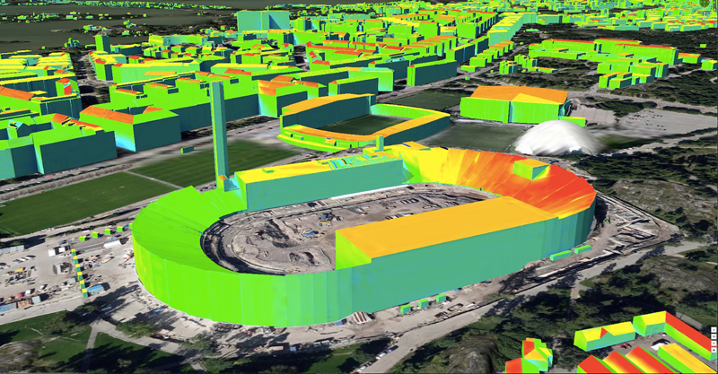 atlas energético 3D de Helsinki