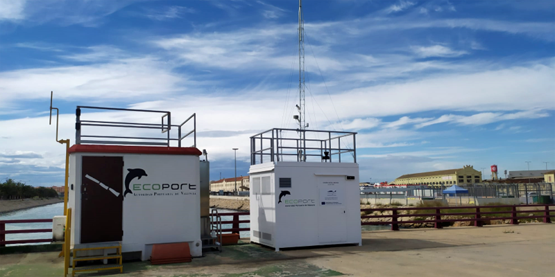 Valenciaport saca a licitación el servicio de control de las redes de monitorización medioambiental