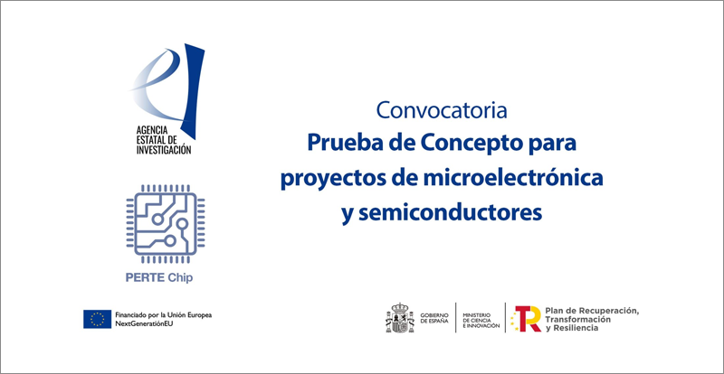 Ayudas para proyectos de prueba de concepto en microelectrónica y semiconductores