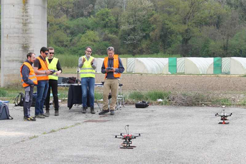 prueba de Drone4Safety