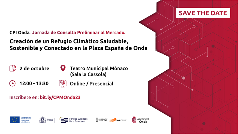 jornada de presentación del proceso de CPM para crear un refugio climático innovador en Onda