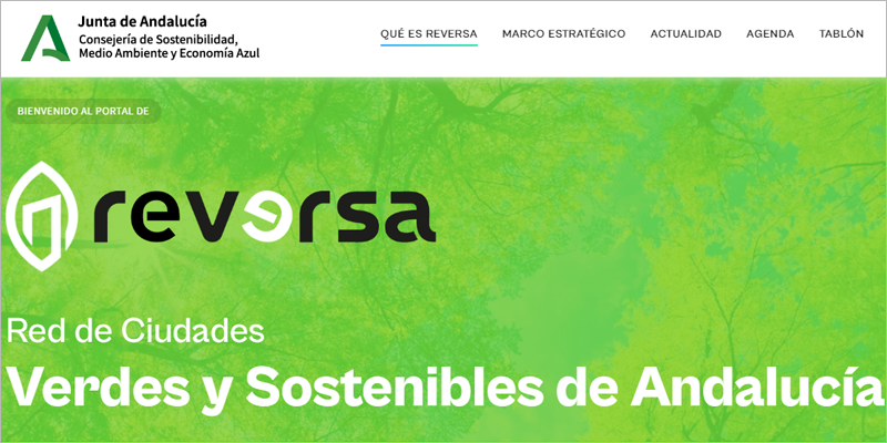 Reversa, la nueva Red de Ciudades Verdes y Sostenibles de Andalucía