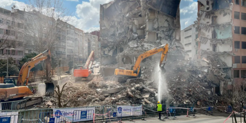 Supervisión de la calidad del aire en obras y demoliciones con tecnología de Kunak