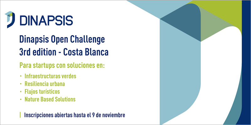 Dinapsis Open Challenge busca soluciones innovadoras para hacer frente al cambio climático en Alicante