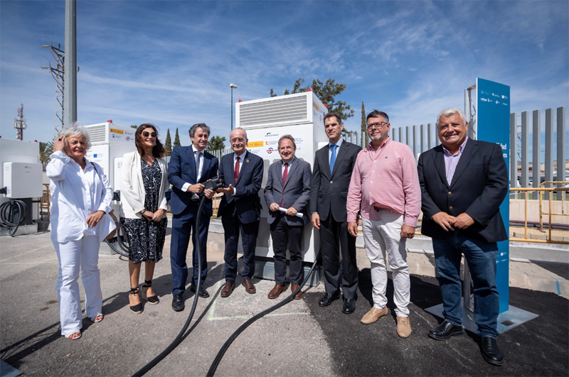 nuevo centro de recarga de autobuses eléctricos de Málaga