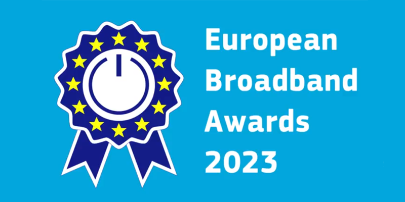 Seleccionados los 14 finalistas de los European Broadband Awards 2023