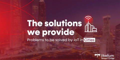 Informe de Libelium sobre soluciones IoT para abordar los retos de las ciudades inteligentes