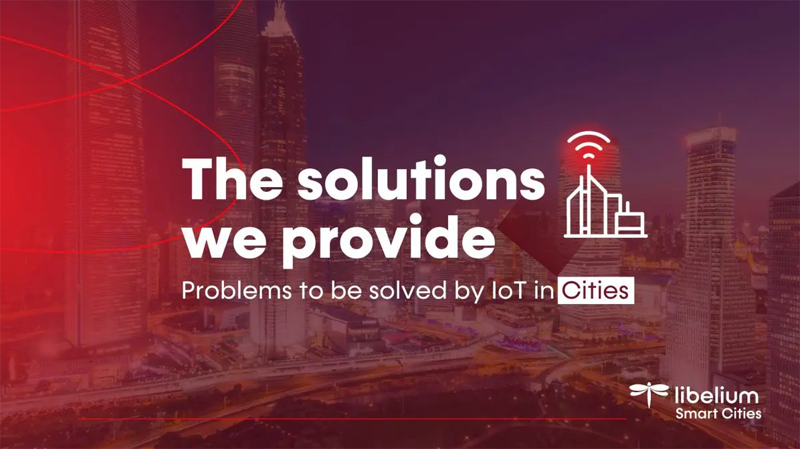 Informe de Libelium sobre soluciones IoT para ciudades inteligentes 