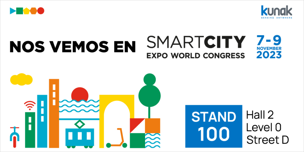 Kunak mostrará su tecnología de monitorización ambiental en Smart City Expo World Congress 2023