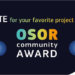 Los Premios OSOR abren el plazo para votar el mejor proyecto de código abierto en servicios públicos