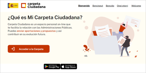 Mi Carpeta Ciudadana incorpora nuevas funcionalidades, mejoras y más de 200 entidades locales