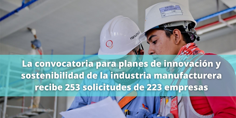 Resolución provisional de las ayudas para planes de innovación y sostenibilidad de la industria