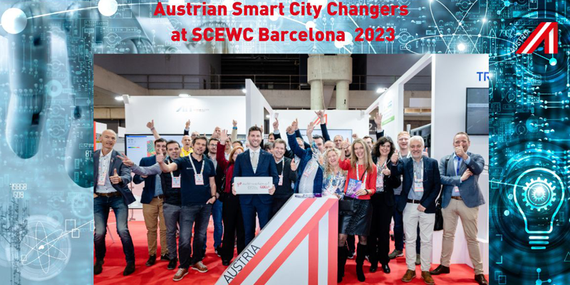 El Austria Lounge de SCEWC 2023 acogió ponencias, soluciones y mejores prácticas de ciudad inteligente
