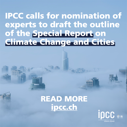 convocatoria de expertos de IPCC