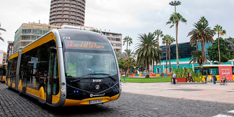 Endesa X instalará cuatro puntos de recarga para autobuses eléctricos en Las Palmas de Gran Canaria