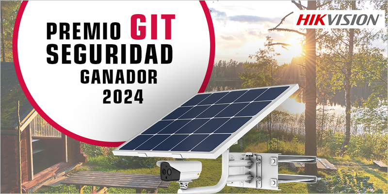 Los Premios GIT de Seguridad 2024 galardonan las cámaras alimentadas por energía solar de Hikvision