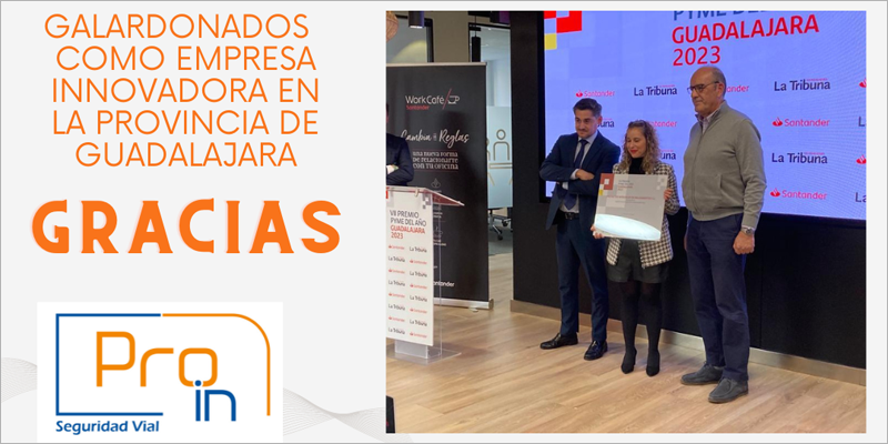 PROIN, reconocida en materia de digitalización e innovación por el Premio Pyme del Año