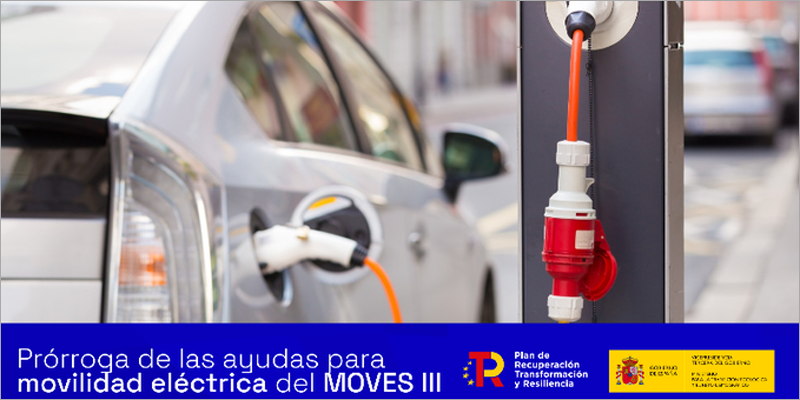 Ampliado el plazo de solicitud de las ayudas para la movilidad eléctrica del programa Moves III