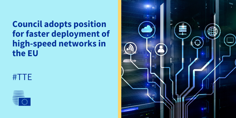 Posición común del Consejo Europeo sobre la Ley de infraestructura gigabit