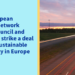 Acuerdo sobre el Reglamento de la Red RTE-T para garantizar una movilidad sostenible en la UE