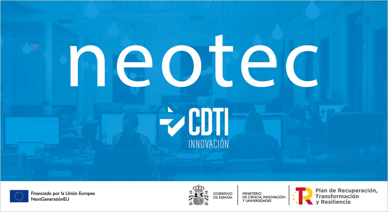 resolución de la convocatoria de 2023 de Neotec 