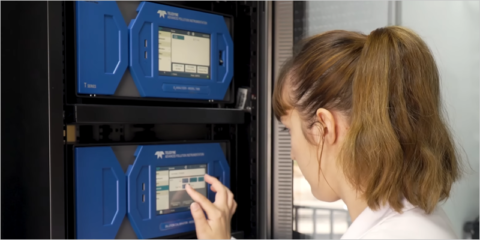 Dentro del laboratorio de calibración Libelium Lab