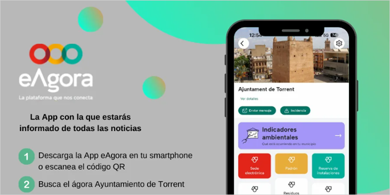 La nueva app de Torrent facilita el acceso a información, la participación ciudadana y la realización de gestiones
