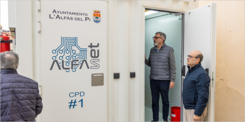 L’Alfàs del Pi pone en funcionamiento su nuevo Centro de Procesado de Datos