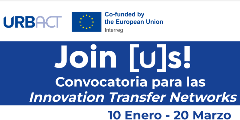 Nueva convocatoria del programa europeo URBACT para transferir proyectos de innovación urbana