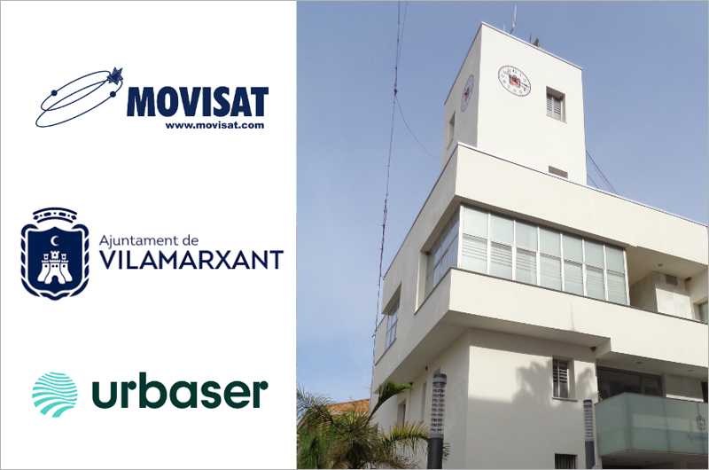 Vilamarxant apuesta por tecnología MOVISAT 