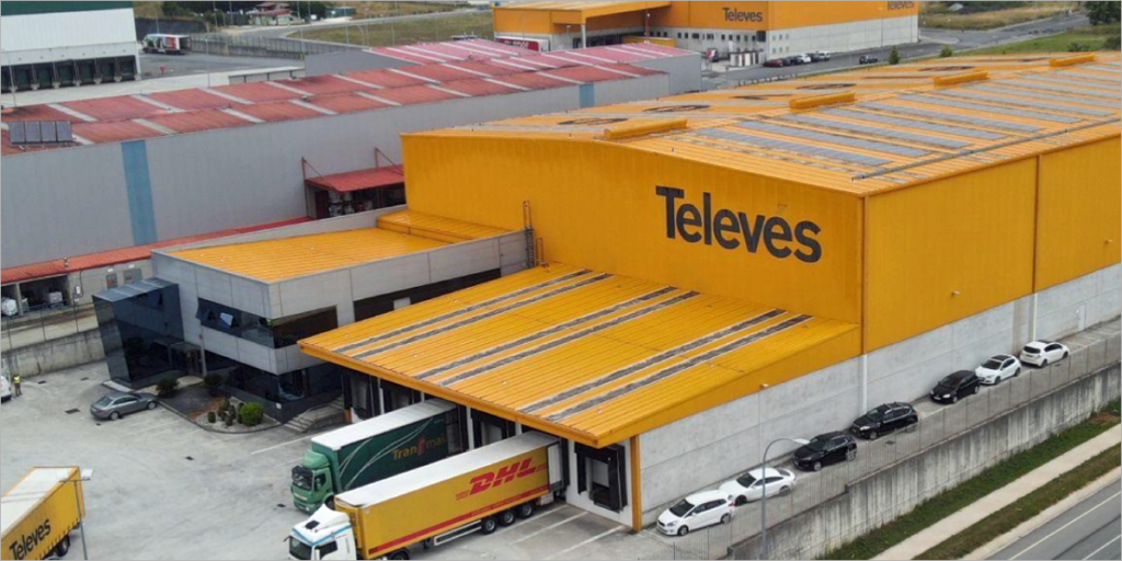 placas solares en las empresas de Televés Corporación