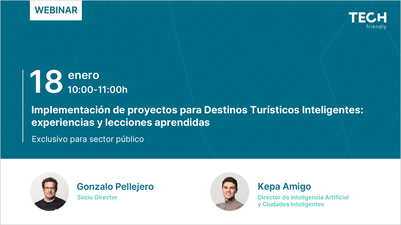 Webinar sobre proyectos para Destinos Turísticos Inteligentes