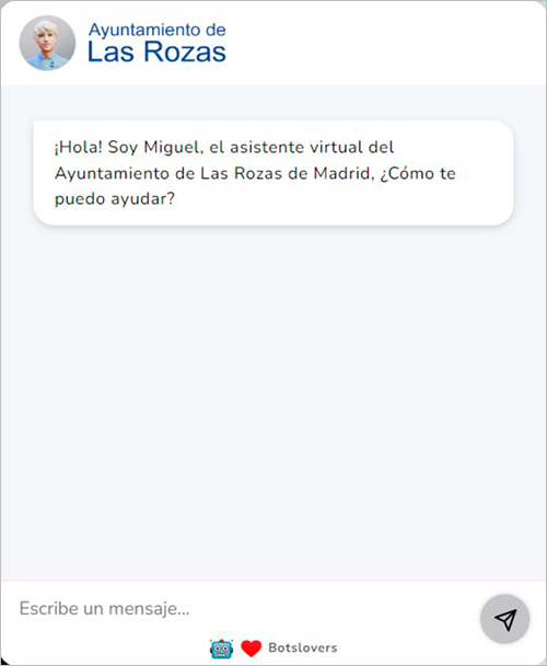 Miguel, el asistente virtual de Las Rozas de Madrid