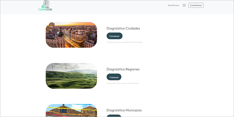 La herramienta Climagob busca impulsar la acción climática en municipios y regiones